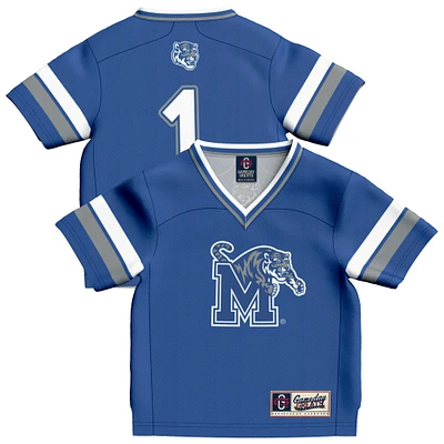 Toddler GameDay Greats #1 Royal Memphis Tigers Lightweight Collegiate Football Fashion Jersey