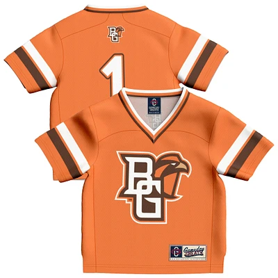Infant GameDay Greats #1 Orange Bowling Green St. Falcons Lightweight Collegiate Football Fashion Jersey