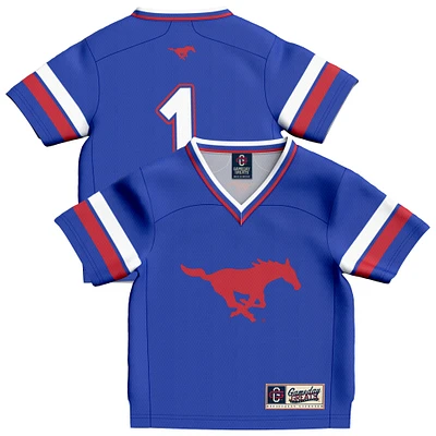 Infant GameDay Greats #1 Royal SMU Mustangs Lightweight Collegiate Football Fashion Jersey