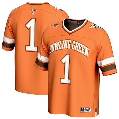 Youth GameDay Greats #1 Orange Bowling Green St. Falcons Lightweight Collegiate Football Fashion Jersey