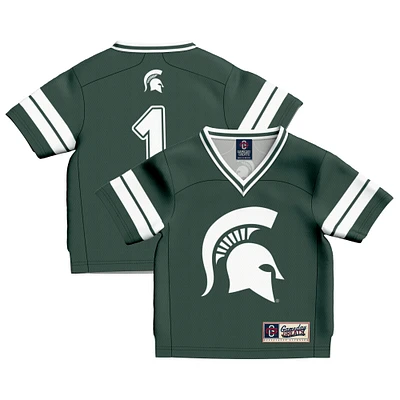 Infant GameDay Greats #1 Green Michigan State Spartans Lightweight Collegiate Football Fashion Jersey