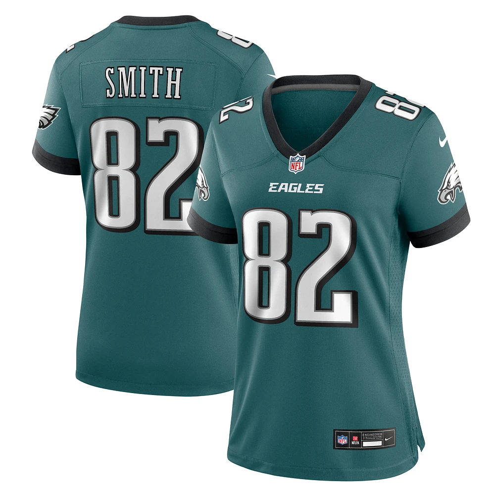 Women's Nike Ainias Smith Midnight Green Philadelphia Eagles Team Game Jersey