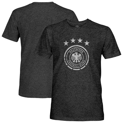 Men's 1863FC Heather Germany National Team Mono Badge Vintage Tri-Blend T-Shirt