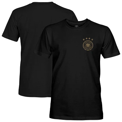 Men's 1863FC Black Germany National Team Mono Badge T-Shirt