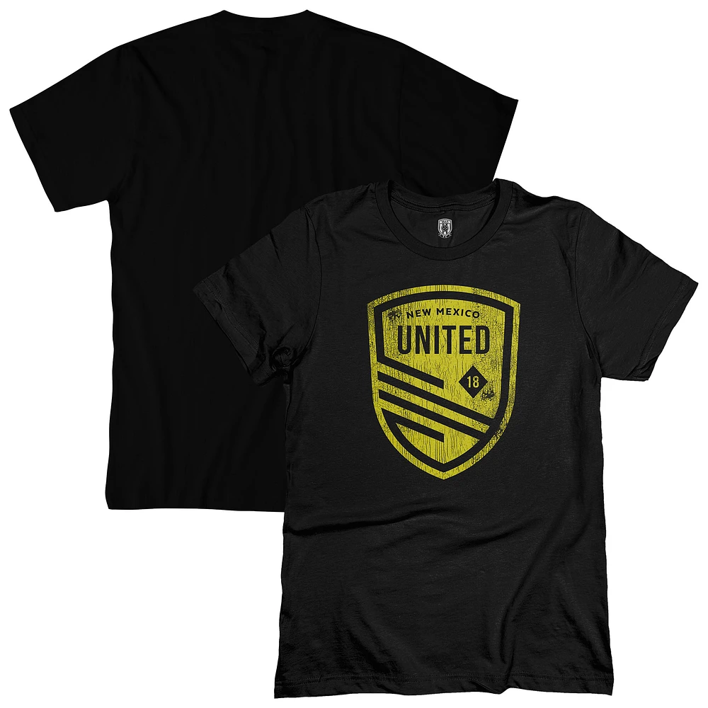 Men's 1863FC Black New Mexico United Mono Badge T-Shirt