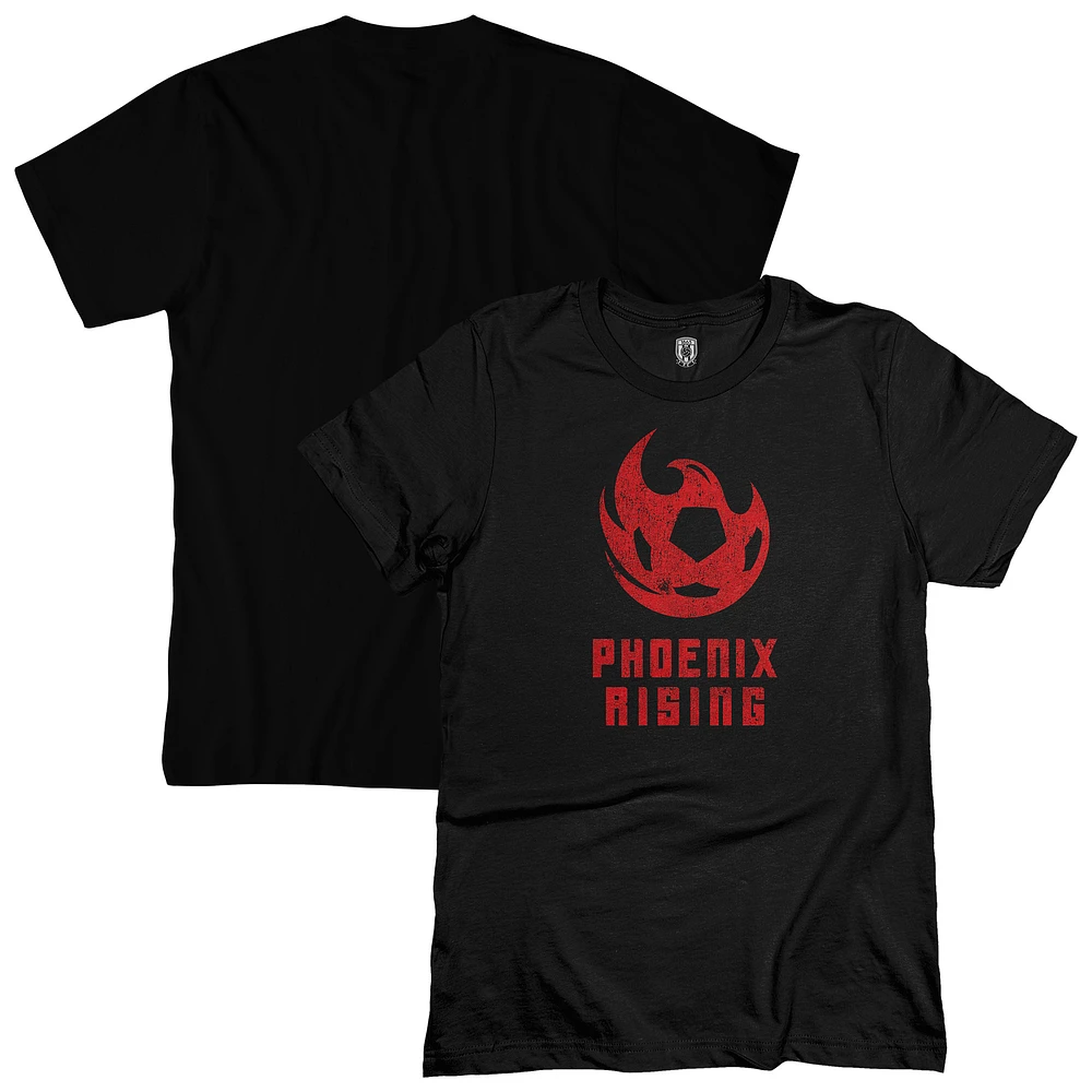 Men's 1863FC Black Phoenix Rising FC Mono Badge T-Shirt