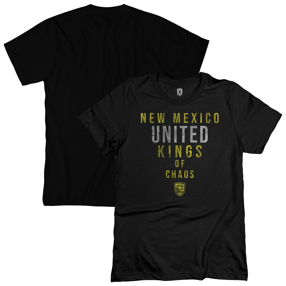 Men's 1863FC Black New Mexico United Tapered T-Shirt