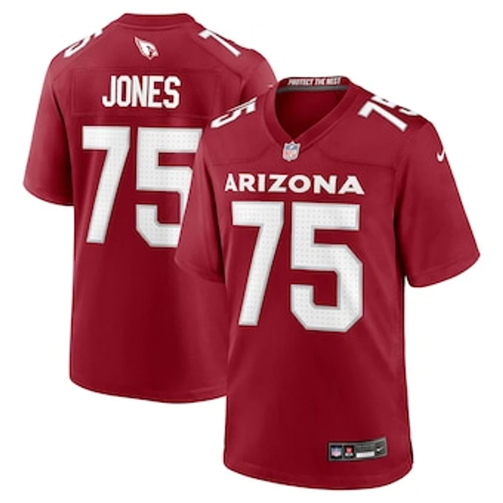 Men's Nike Christian Jones Cardinal Arizona Cardinals Team Game Jersey