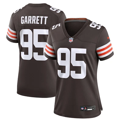 Women's Nike Myles Garrett  Brown Cleveland Browns  Game Jersey