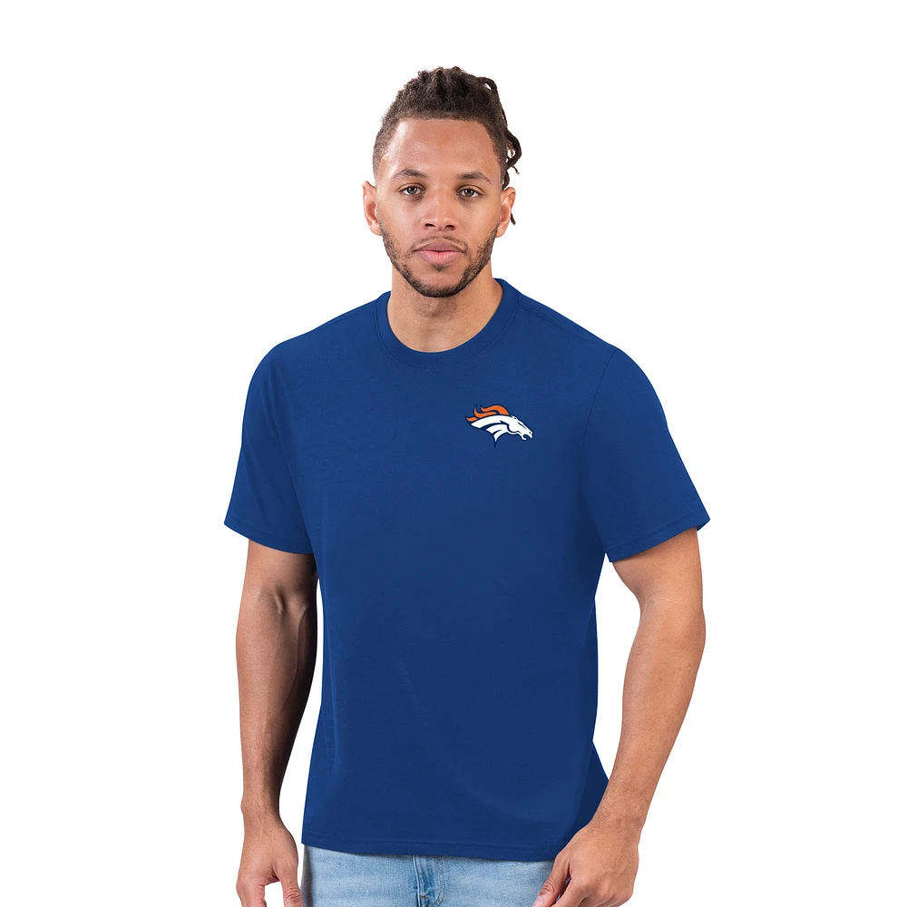 Men's Margaritaville Royal Denver Broncos Gametime T-Shirt