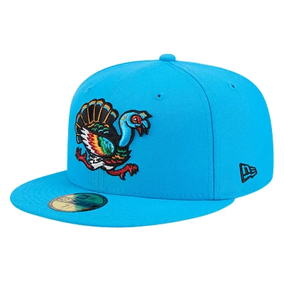 Men's New Era Blue Augusta GreenJackets Copa de la Diversión 59FIFTY Fitted Hat