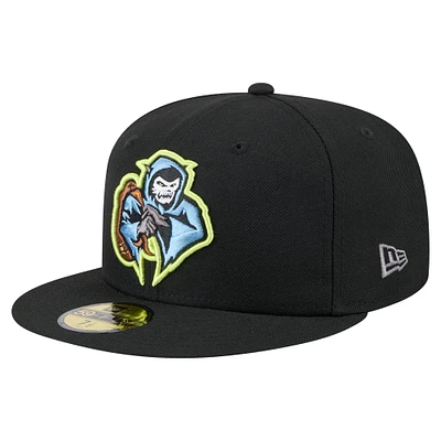 Men's New Era Black Inland Empire 66ers Copa de la Diversión 59FIFTY Fitted Hat