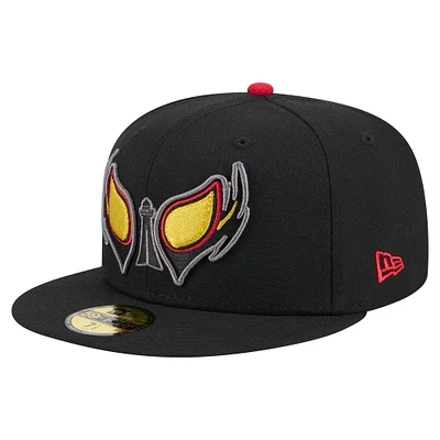 Men's New Era Black Reading Fightin Phils Copa de la Diversión 59FIFTY Fitted Hat