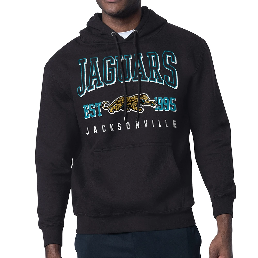 Men's Starter Jacksonville Jaguars Retro Team Logo Pullover Hoodie
