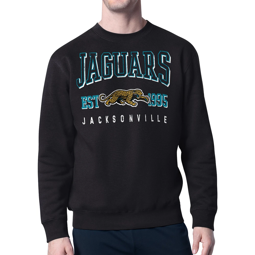 Men's Starter Jacksonville Jaguars Retro Team Logo Pullover Sweatshirt