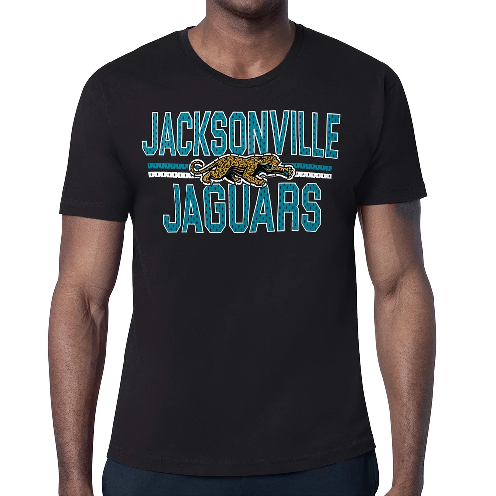 Men's Starter Jacksonville Jaguars Mesh Look Retro Team Logo T-Shirt