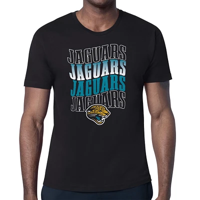 Men's Starter Jacksonville Jaguars Repeat Wordmark Retro Team Logo T-Shirt