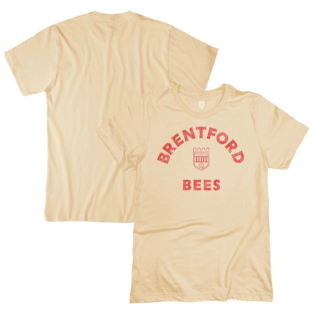 Men's 1863FC Tan Brentford FC Team Arch T-Shirt