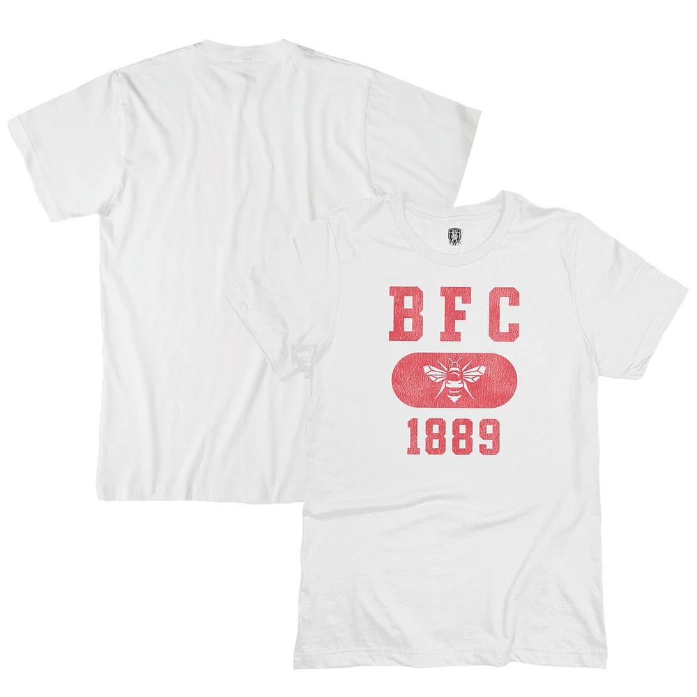 Men's 1863FC White Brentford FC Bubble T-Shirt