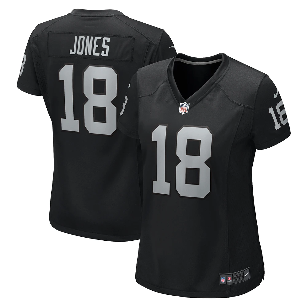 Women's Nike Jack Jones Black Las Vegas Raiders Game Jersey