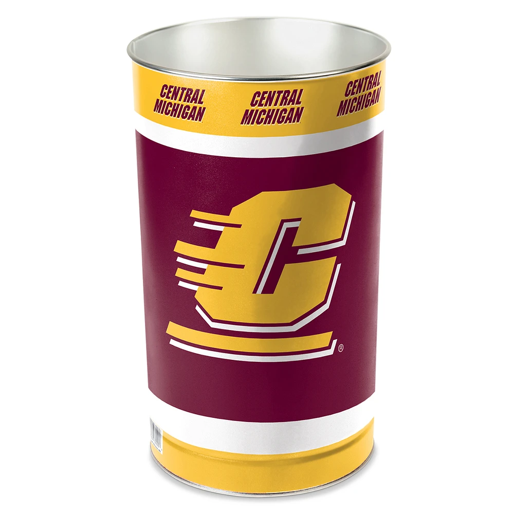 WinCraft Central Michigan Chippewas Wastebasket