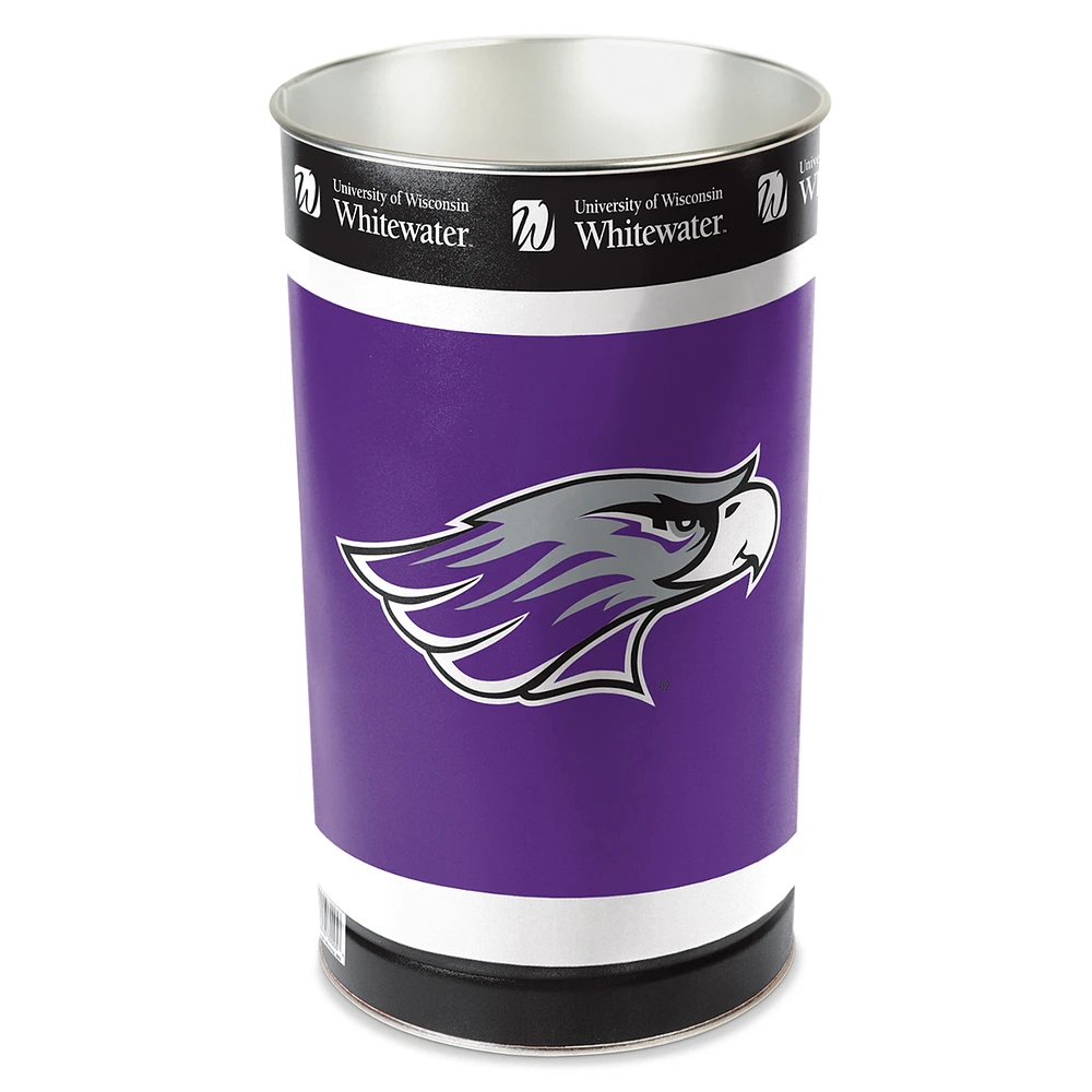 WinCraft Wisconsin-Whitewater Warhawks Wastebasket