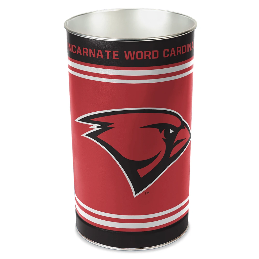 WinCraft Incarnate Word Cardinals Wastebasket