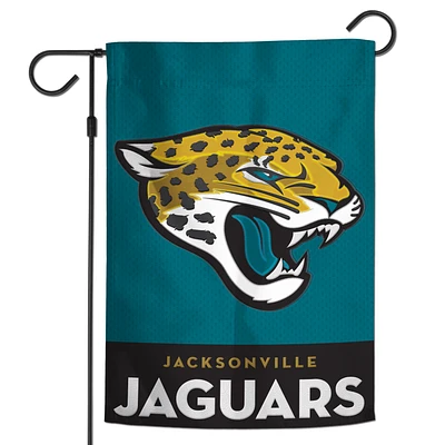WinCraft Jacksonville Jaguars 12" x 18" Applique Garden Flag