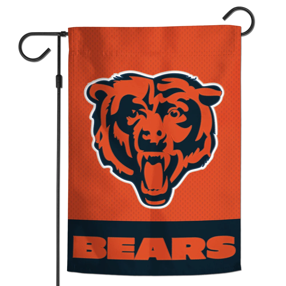 WinCraft Chicago Bears 12" x 18" Applique Garden Flag