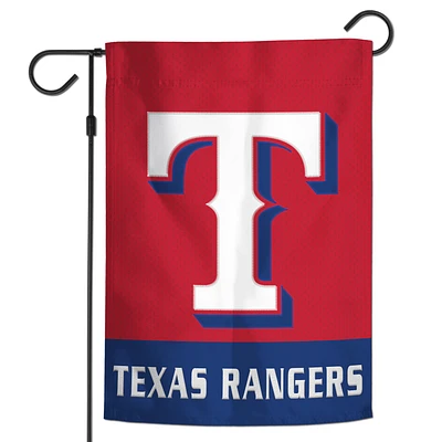 WinCraft Texas Rangers 12" x 18" Applique Garden Flag