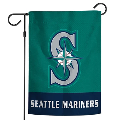 WinCraft Seattle Mariners 12" x 18" Applique Garden Flag