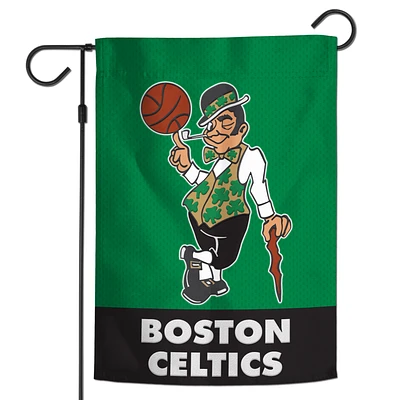 WinCraft Boston Celtics 12" x 18" Applique Garden Flag