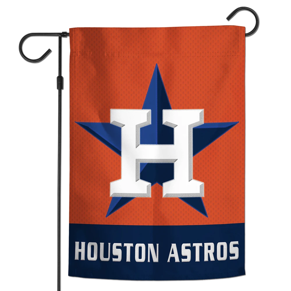 WinCraft Houston Astros 12" x 18" Applique Garden Flag