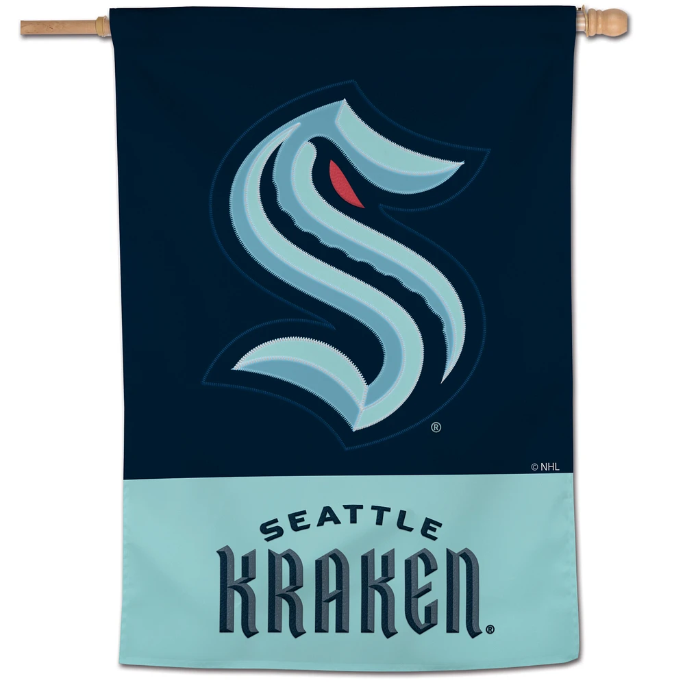 WinCraft Seattle Kraken 28" x 40" Applique Vertical Banner