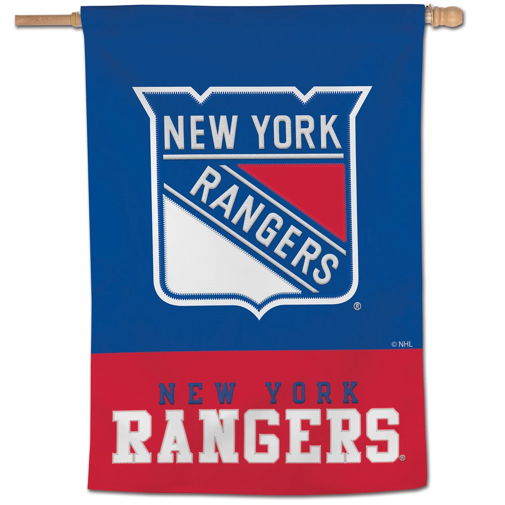 WinCraft New York Rangers 28" x 40" Applique Vertical Banner