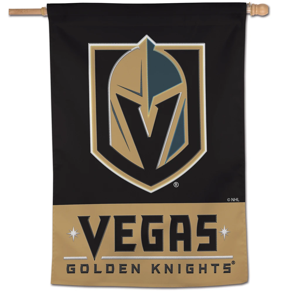 WinCraft Vegas Golden Knights 28" x 40" Applique Vertical Banner
