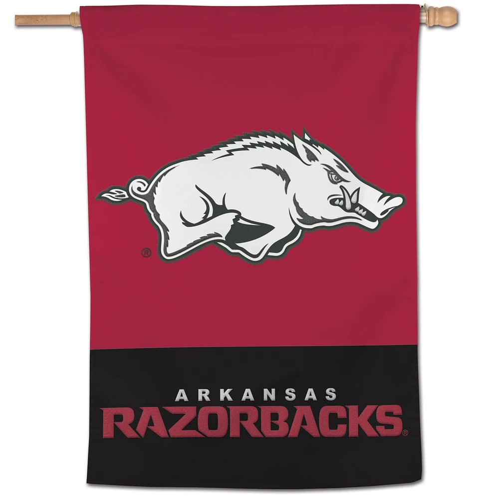 WinCraft Arkansas Razorbacks 28" x 40" Applique Vertical Banner
