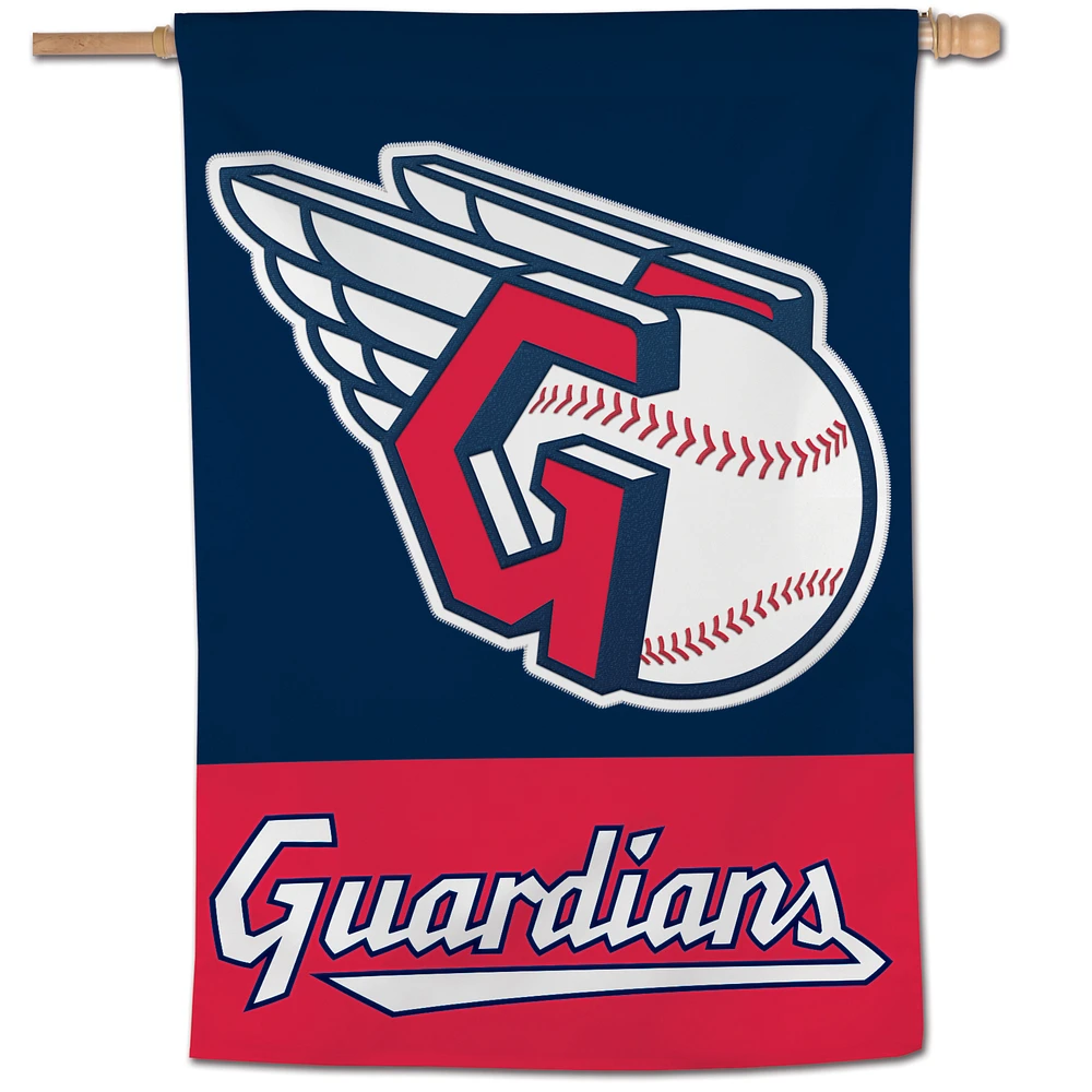 WinCraft Cleveland Guardians 28" x 40" Applique Vertical Banner