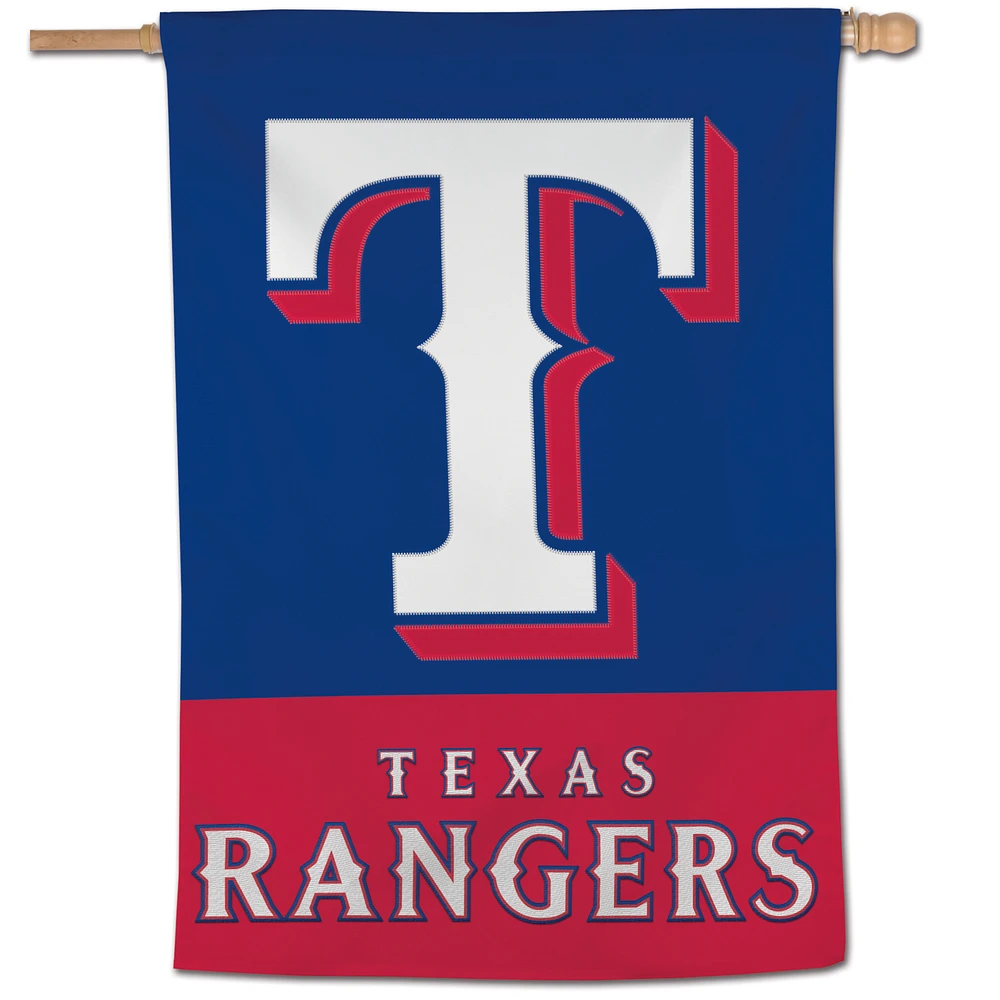 WinCraft Texas Rangers 28" x 40" Applique Vertical Banner