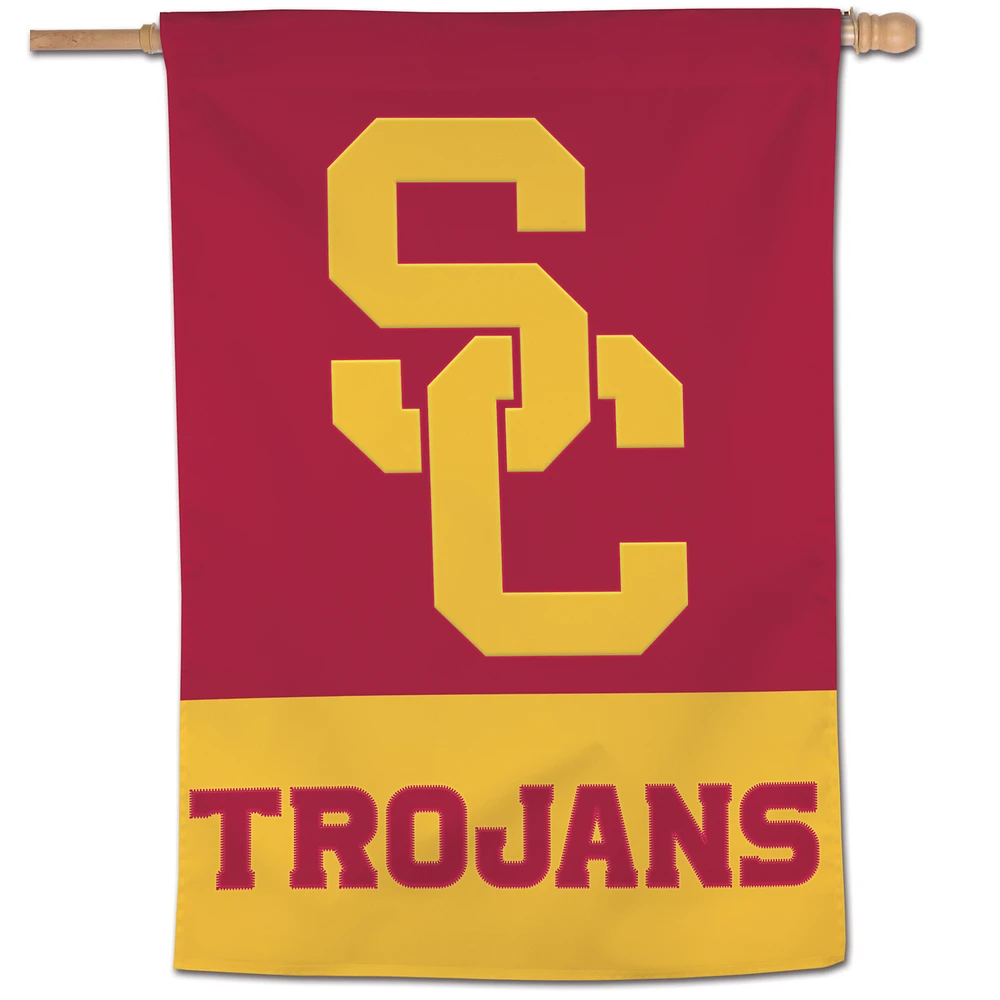 WinCraft USC Trojans 28" x 40" Applique Vertical Banner