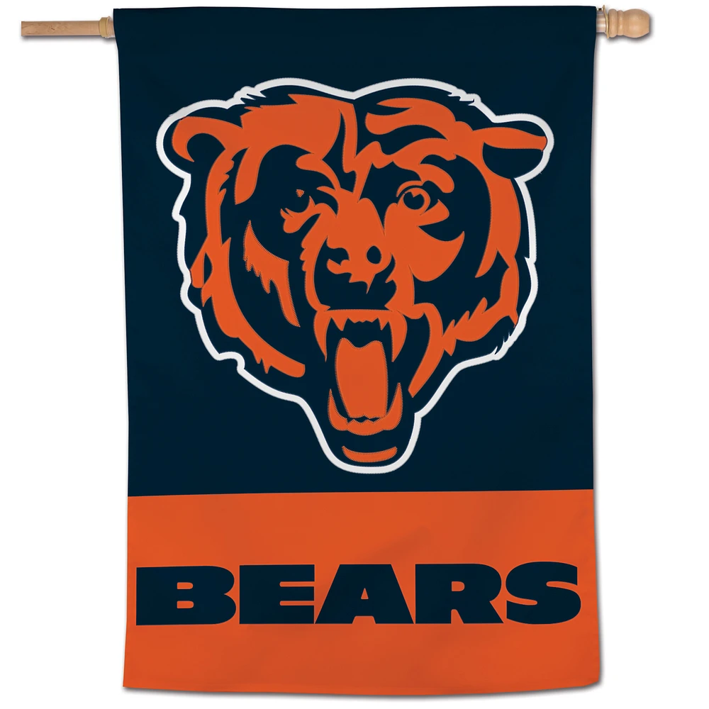 WinCraft Chicago Bears 28" x 40" Applique Vertical Banner
