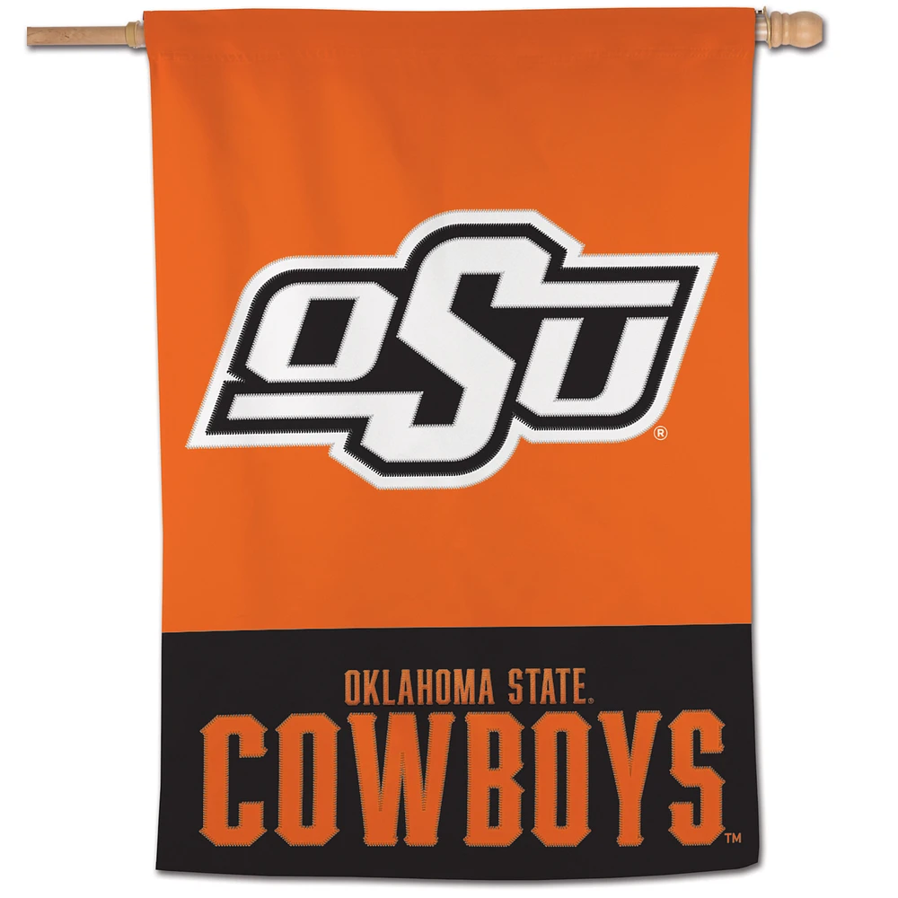 WinCraft Oklahoma State Cowboys 28" x 40" Applique Vertical Banner
