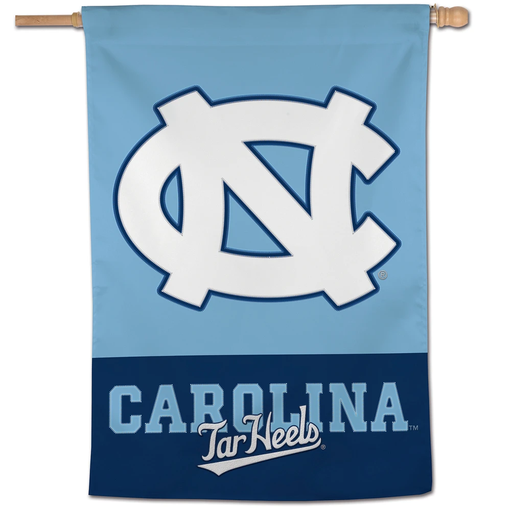 WinCraft North Carolina Tar Heels 28" x 40" Applique Vertical Banner