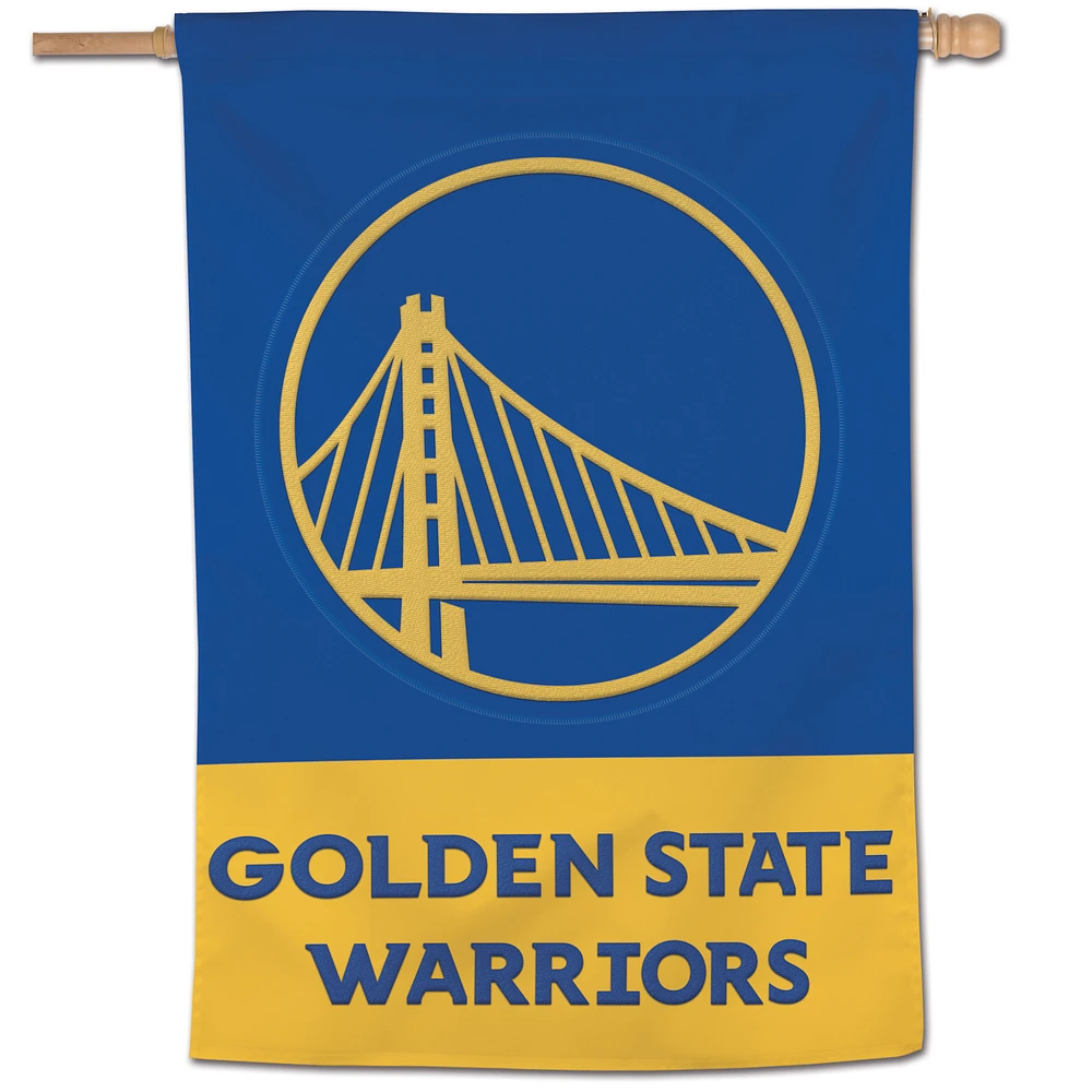 WinCraft Golden State Warriors 28" x 40" Applique Vertical Banner