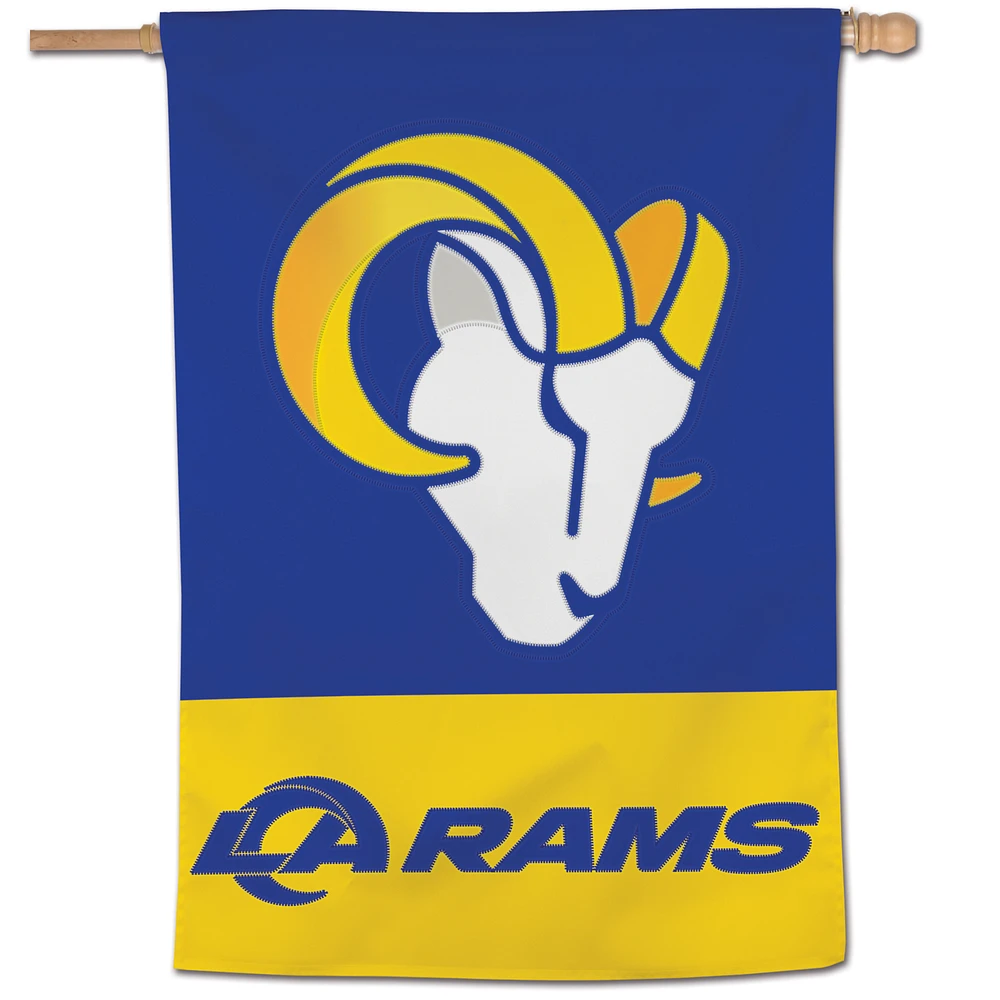 WinCraft Los Angeles Rams 28" x 40" Applique Vertical Banner