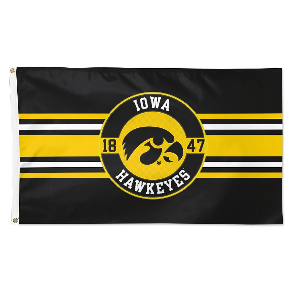 WinCraft Iowa Hawkeyes 3' x 5' Applique Flag