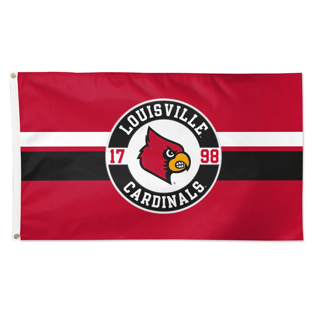 WinCraft Louisville Cardinals 3' x 5' Applique Flag