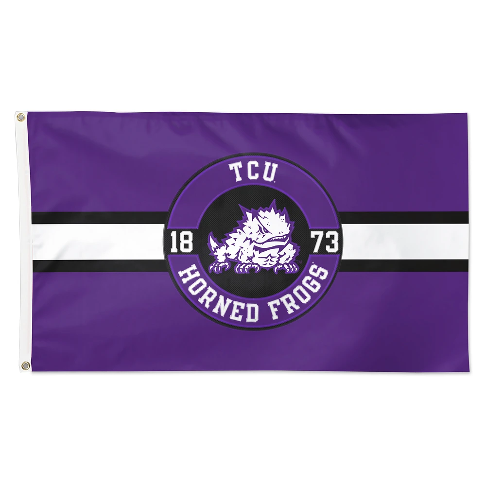 WinCraft TCU Horned Frogs 3' x 5' Applique Flag