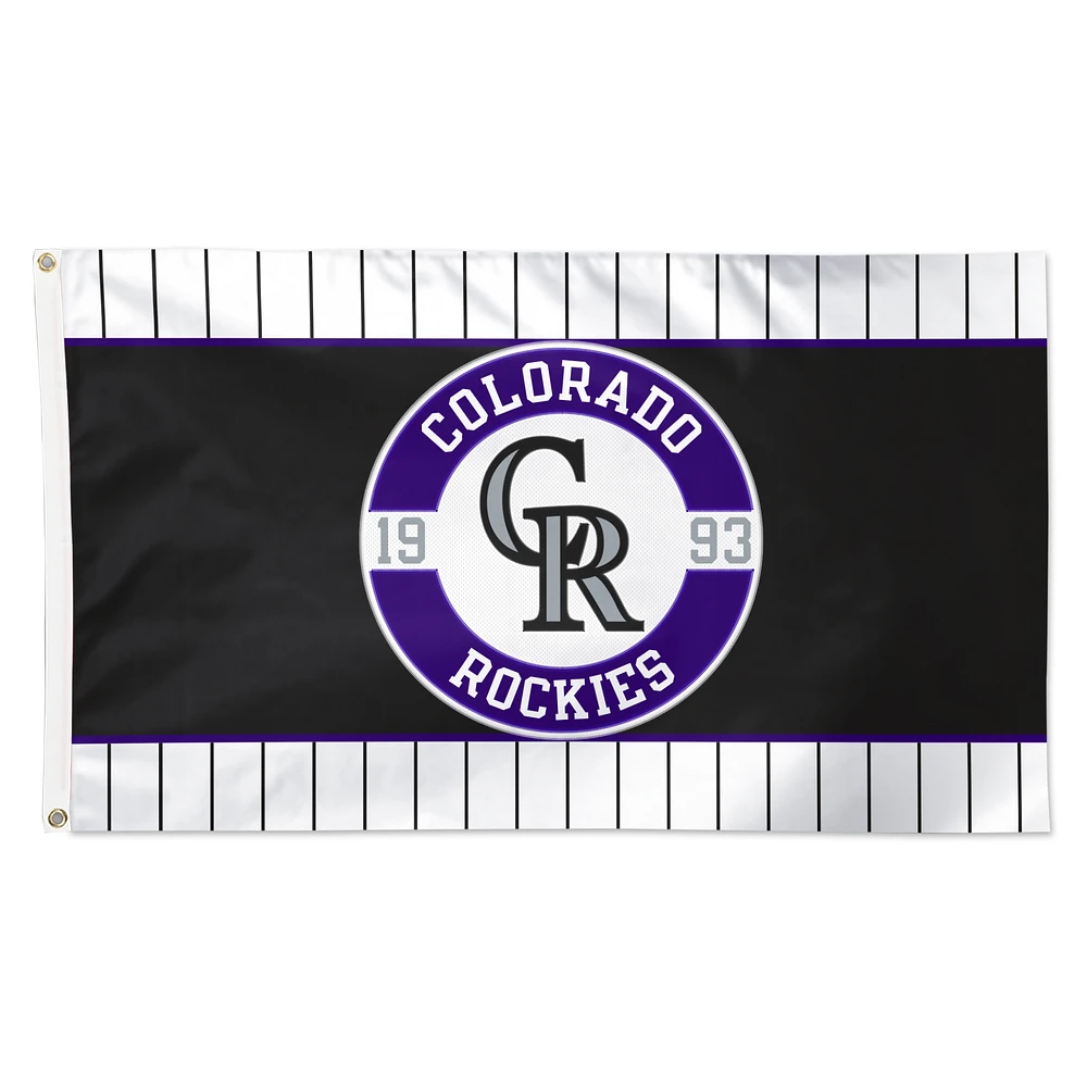 WinCraft Colorado Rockies 3' x 5' Applique Flag