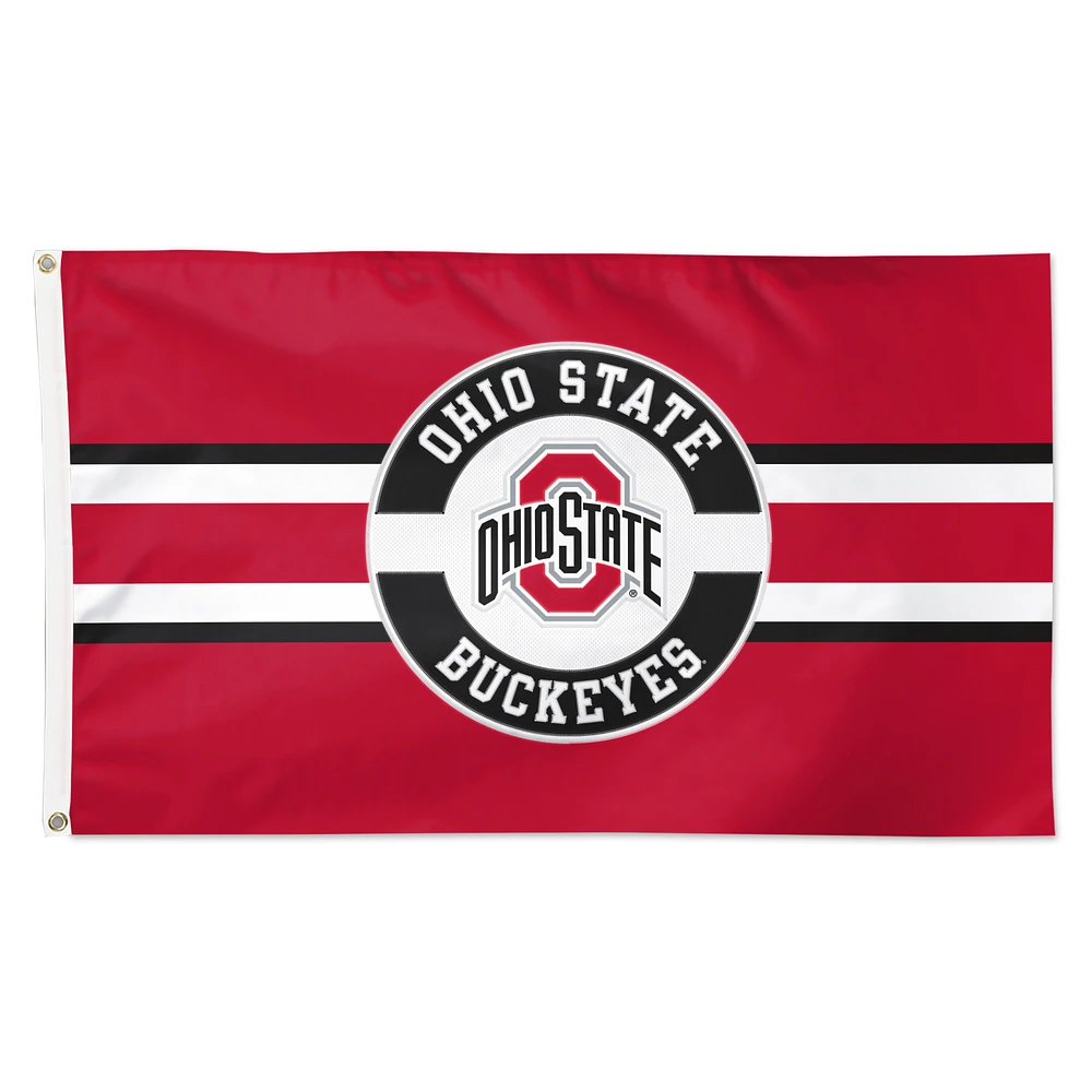 WinCraft Ohio State Buckeyes 3' x 5' Applique Flag